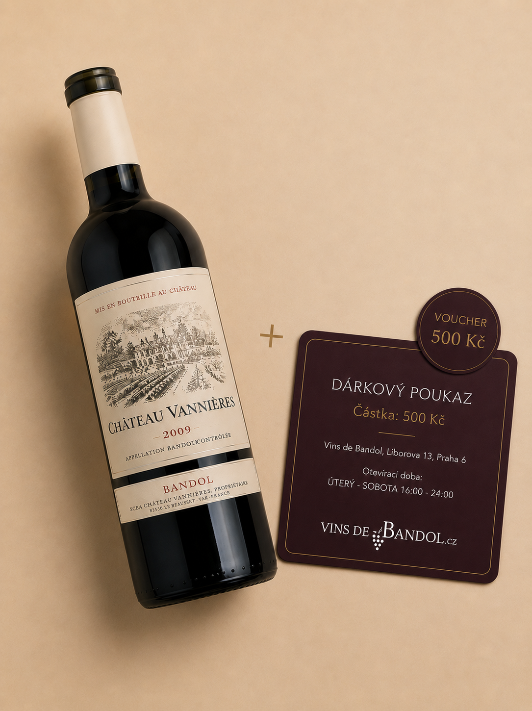 Château Vannières Bandol 2011 – VÝJIMEČNÝ ROČNÍK + dárek od nás