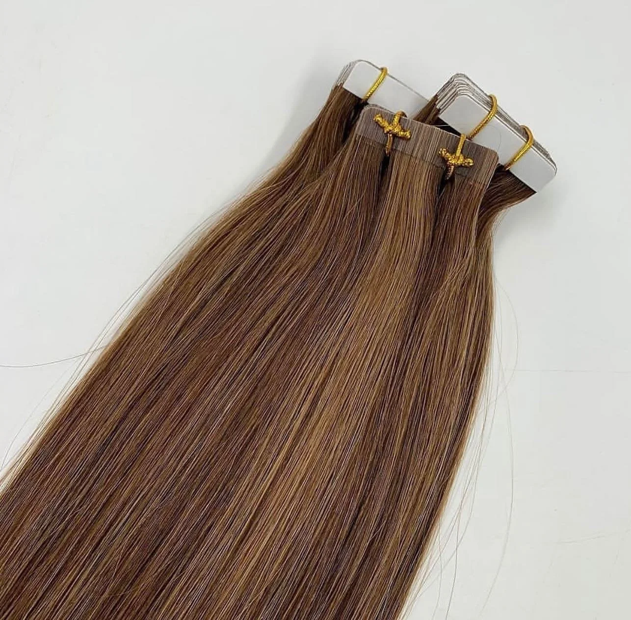 Everyone&rsquo;s favourite, the OG&hellip; Tape extensions!! 

What is your favourite type of extensions? 

Send us a DM for a FREE virtual consultation &amp; colour match to get you one step closer to your dream hair #malibu 🔥

Buy now, Pay later w