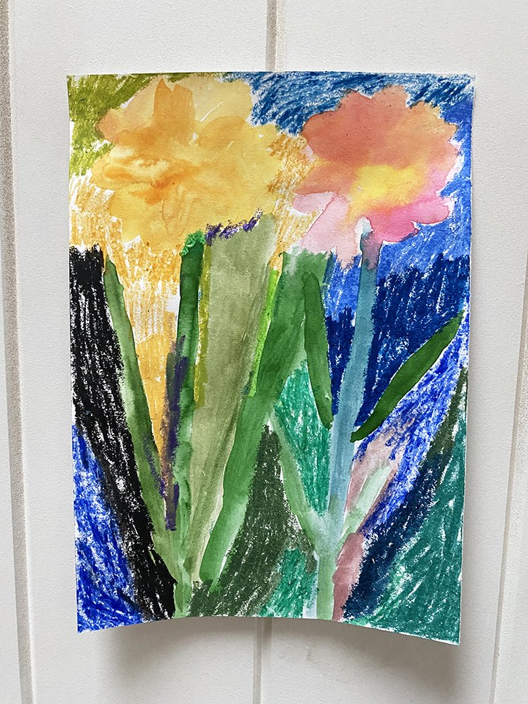 Messy flowers ONE