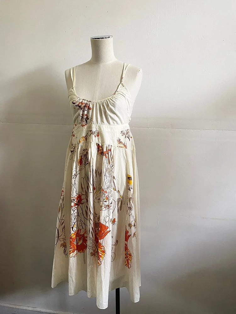 Marni tie-back dress