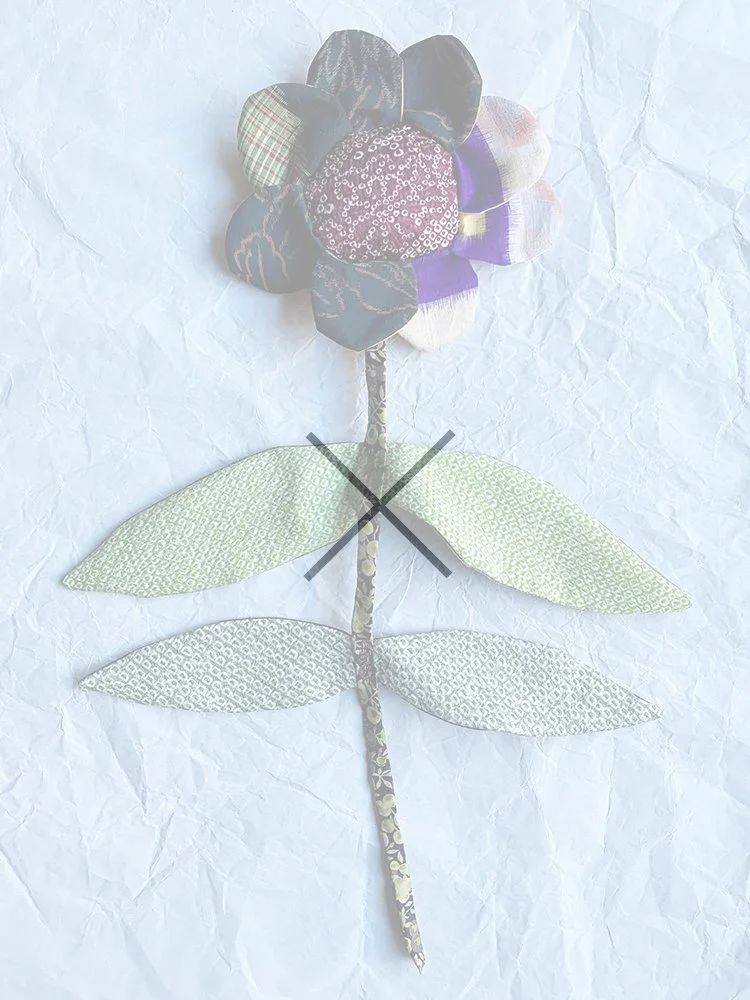 Wildflower (black petal) - SOLD