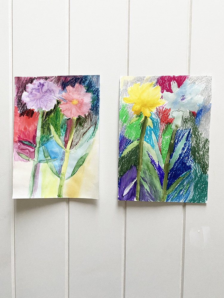 Messy flowers EIGHT & NINE
