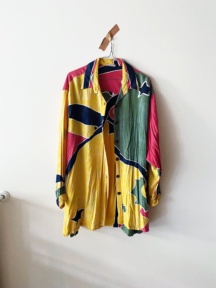 Lilla overshirt (L)