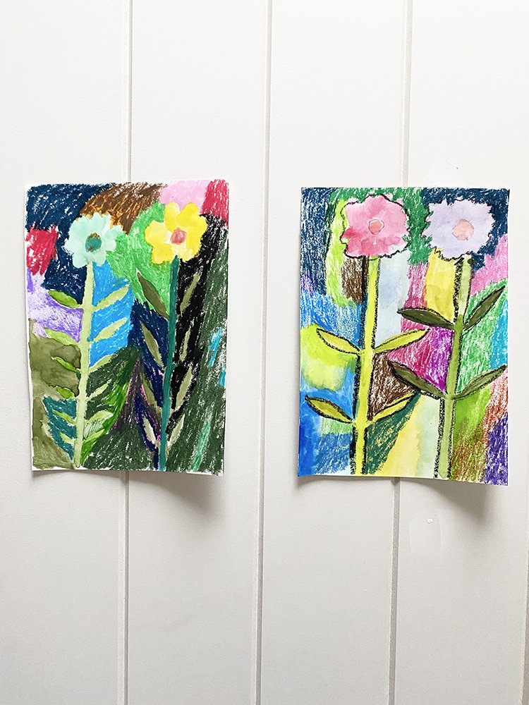 Messy flowers FOUR & FIVE