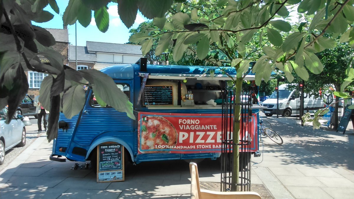 Pizza truck Wimbledon