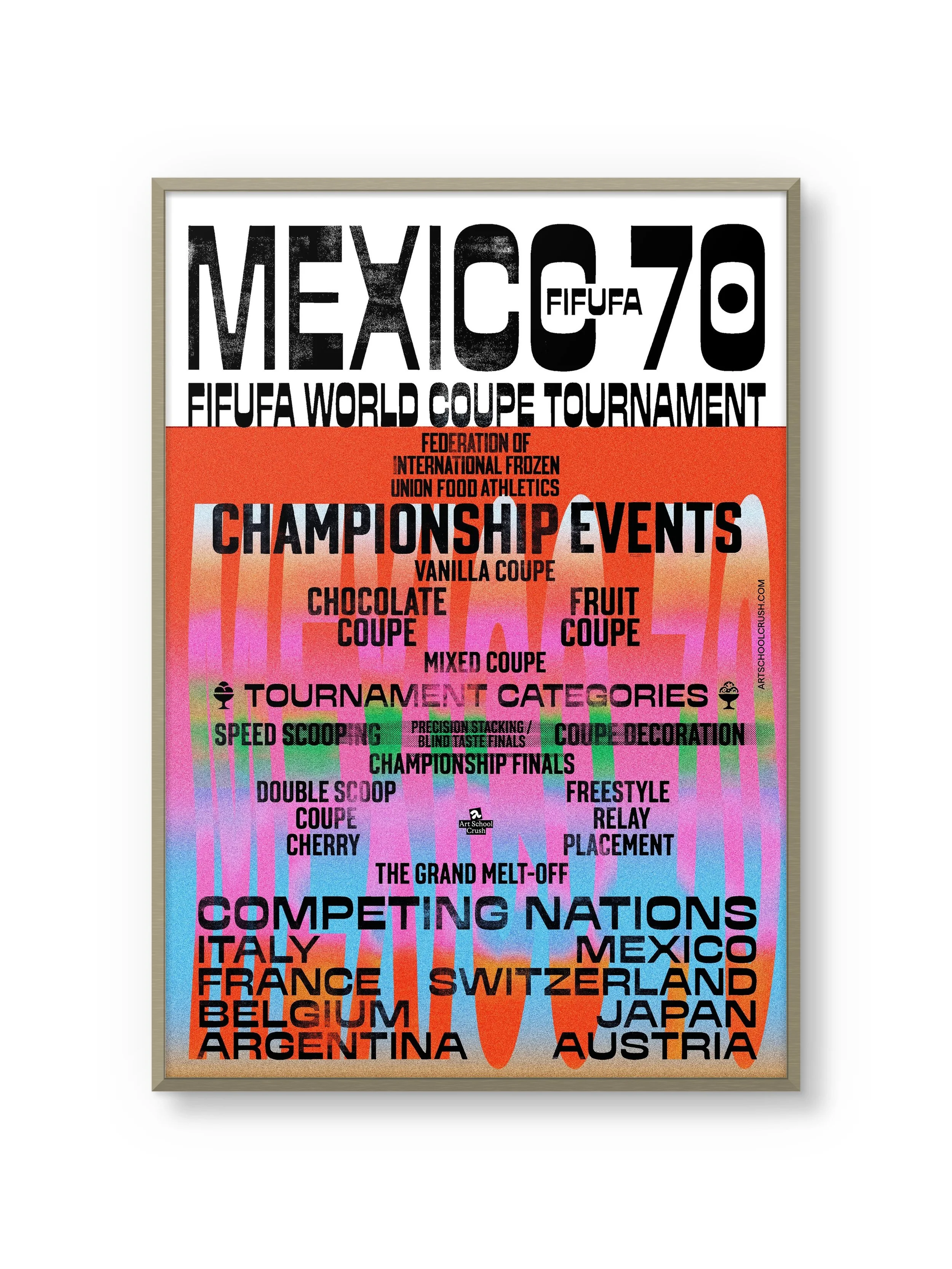 FIFUFA World Coupe Tournament Mexico 1970