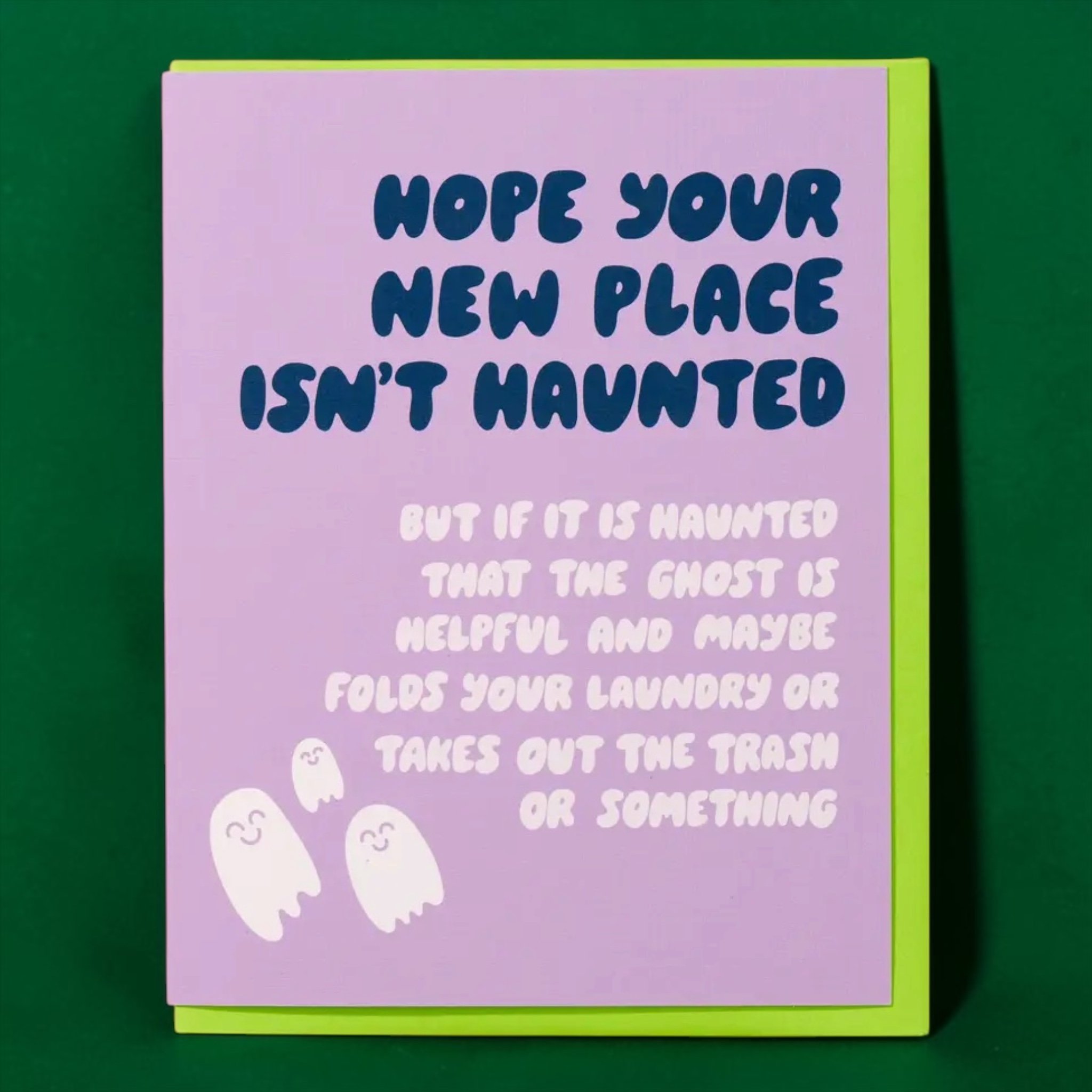 Haunted Housewarming Card