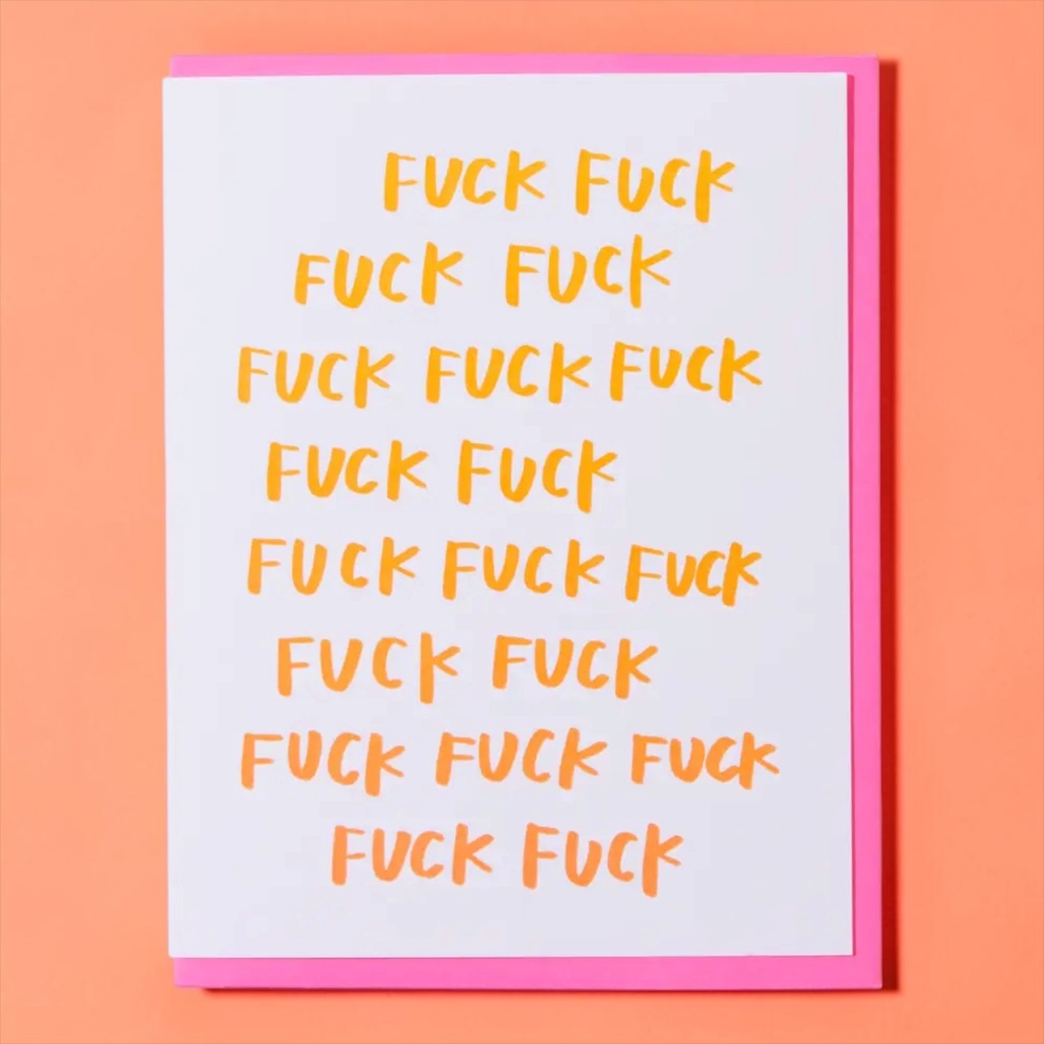 Not Enough F*cks Card