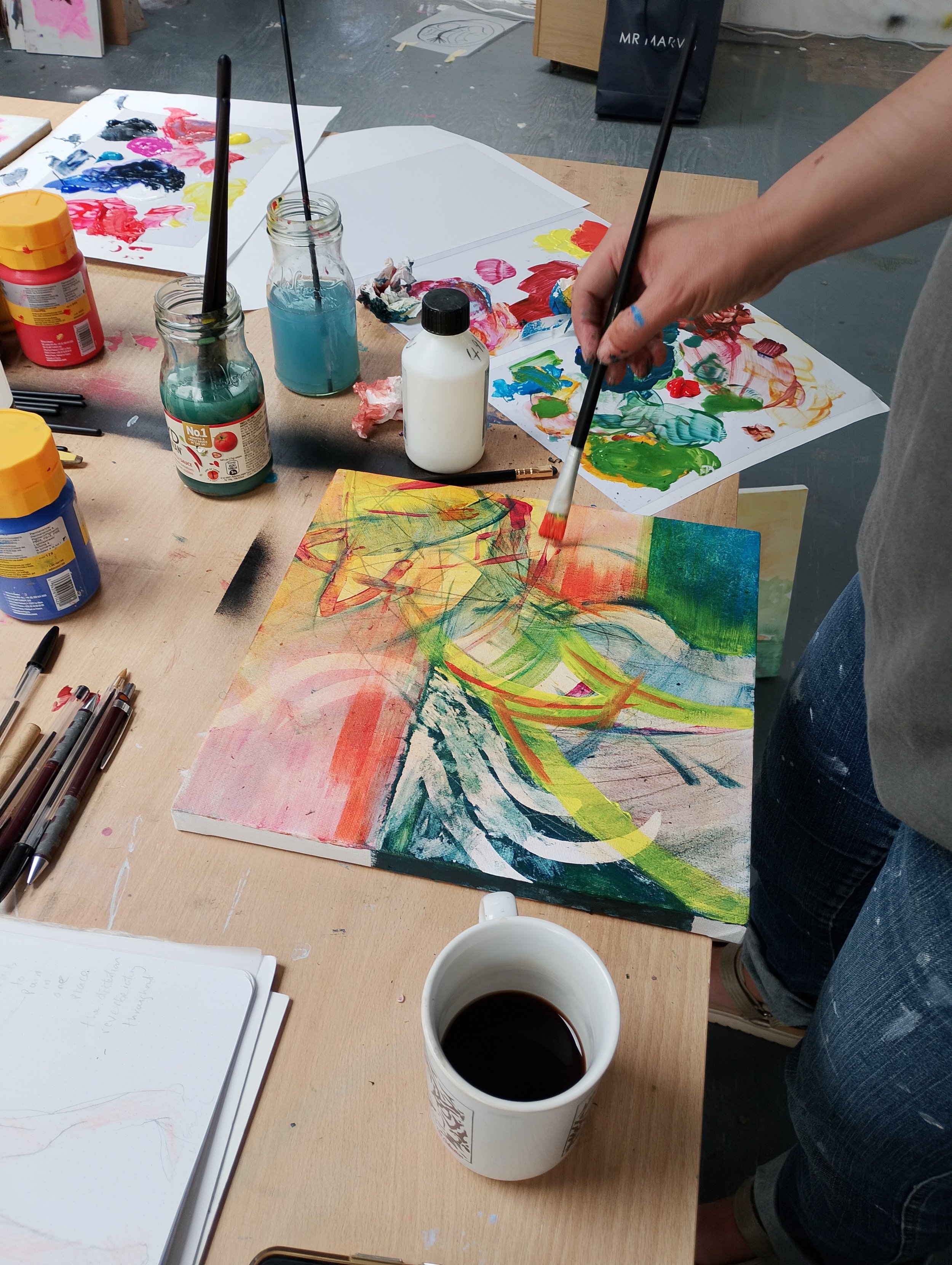 Exploring Painting Wed Mornings 5 week course - Oct / Nov