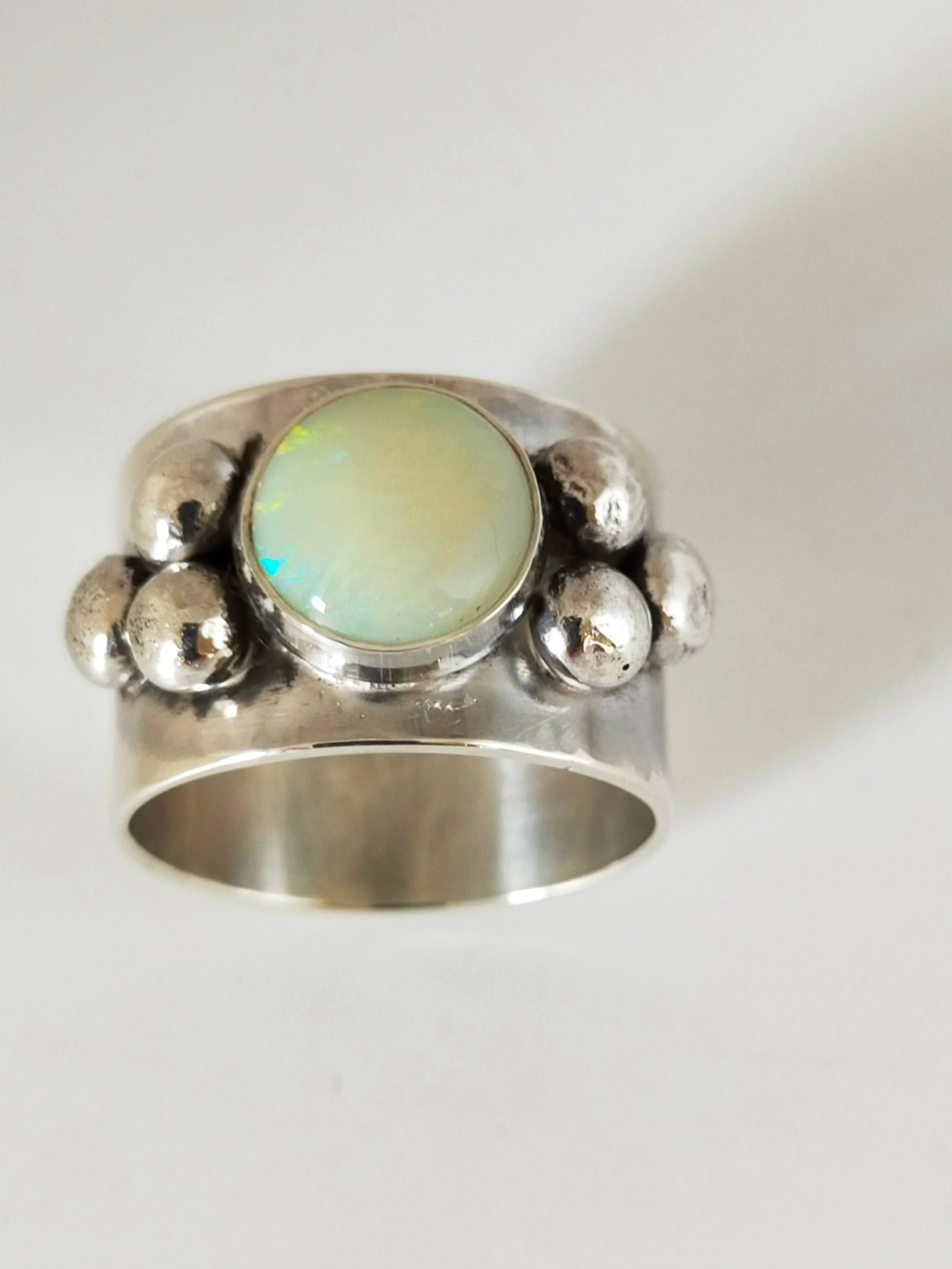 Celeste Opal Ring