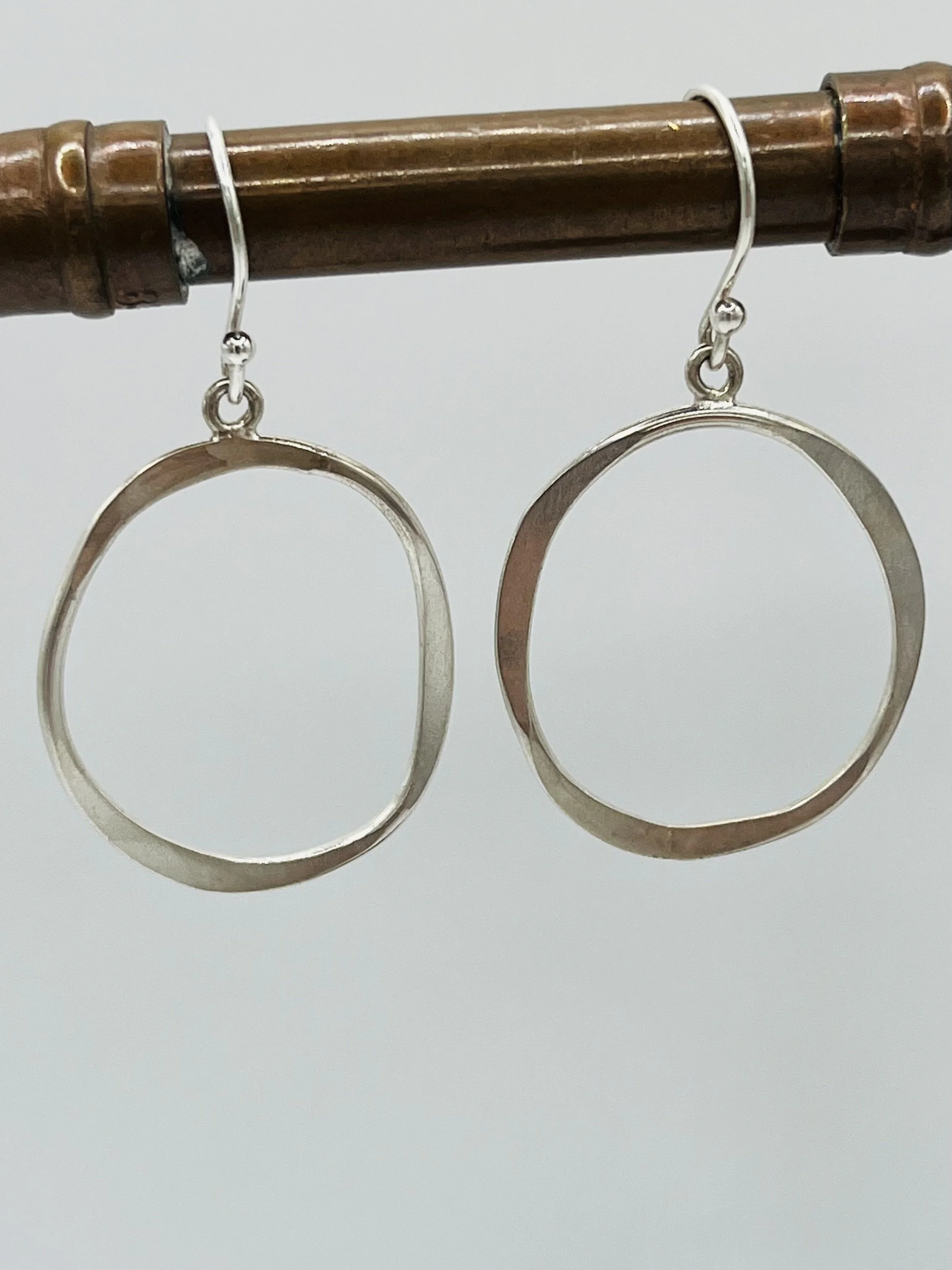 Soft organic cloud Earrings