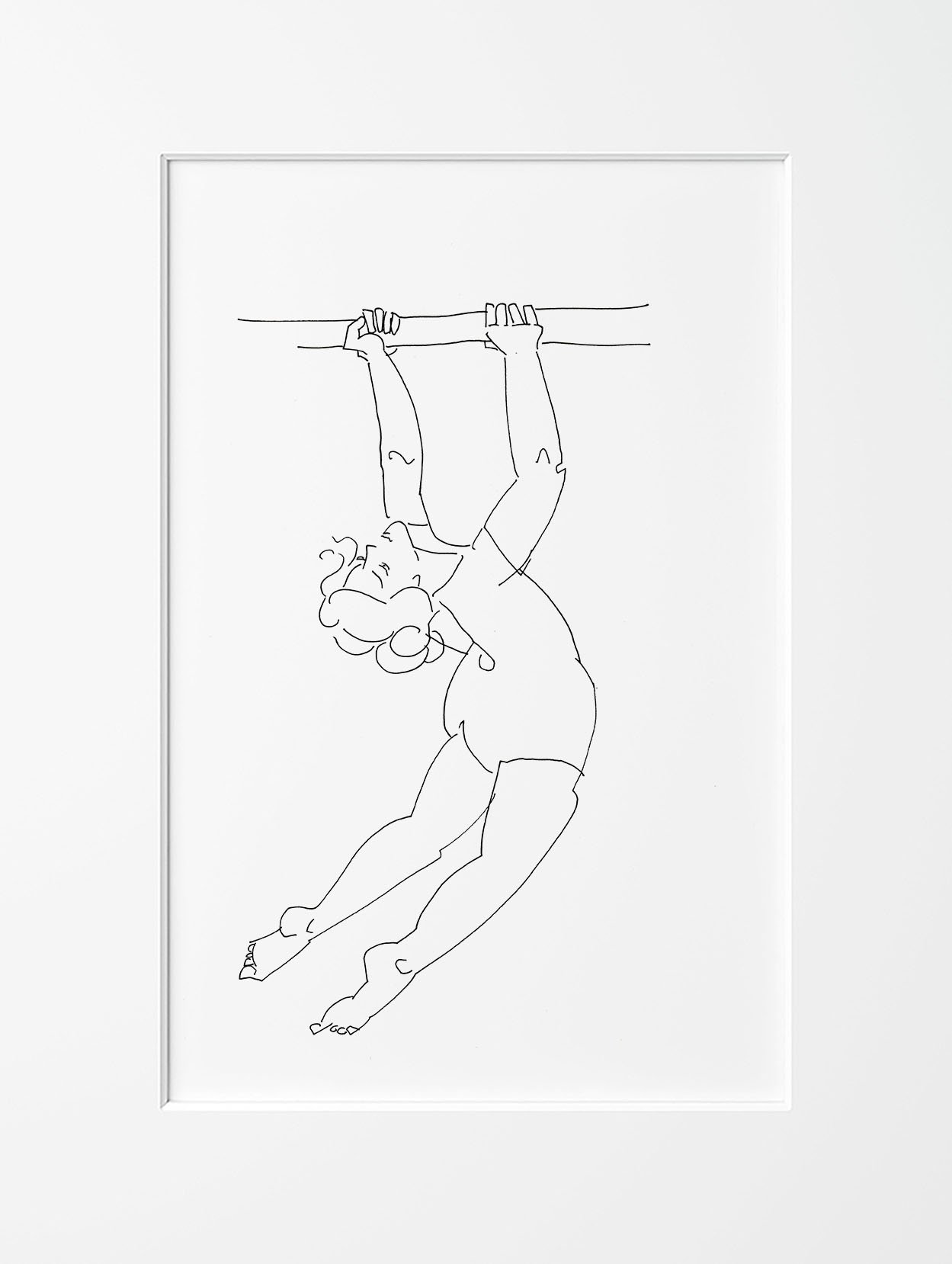 8 Apr 26 acrobat 2 framed.jpg