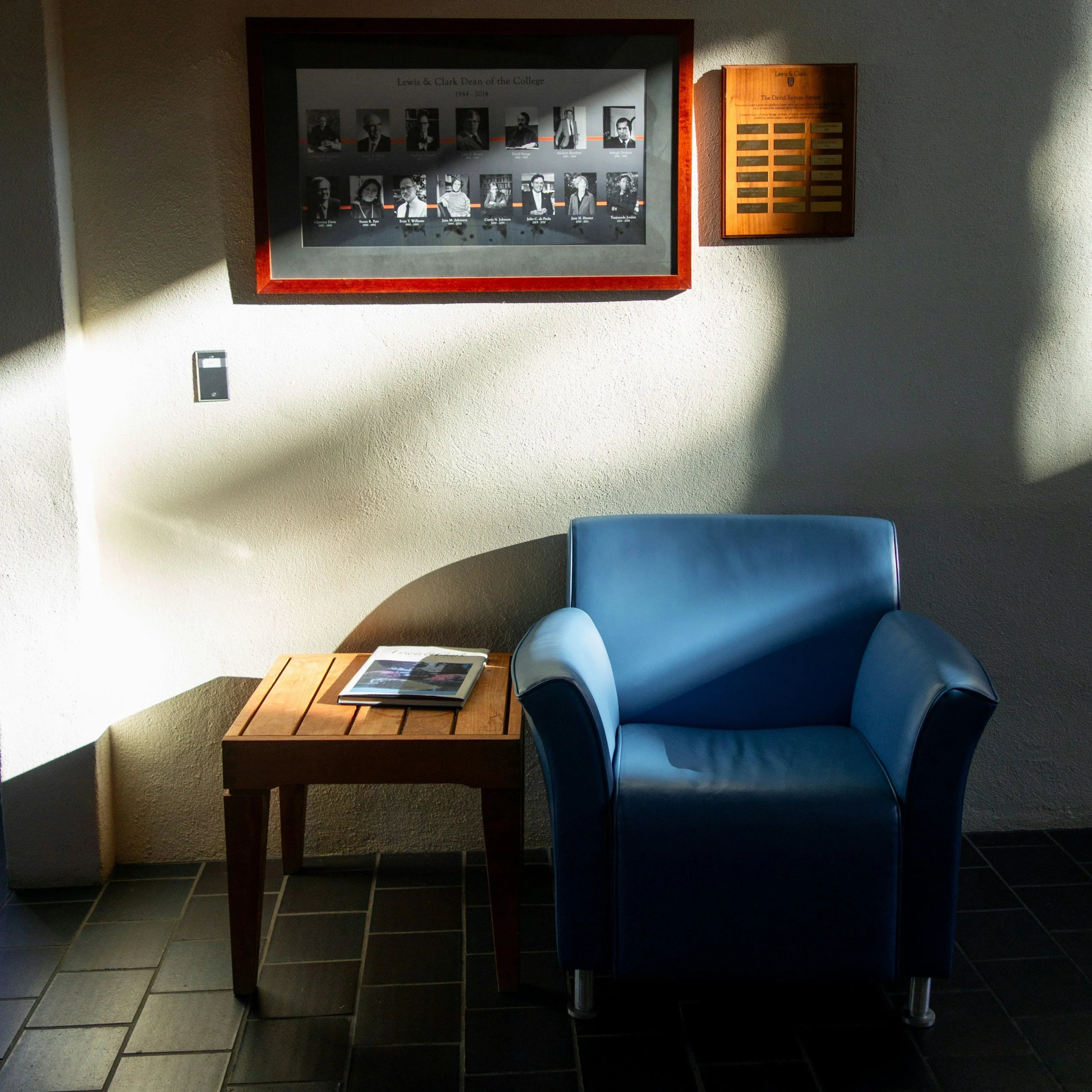Comfortable office seating area signaling upcoming professional counselor supervision options at Here We Are Therapy in Norman Oklahoma.