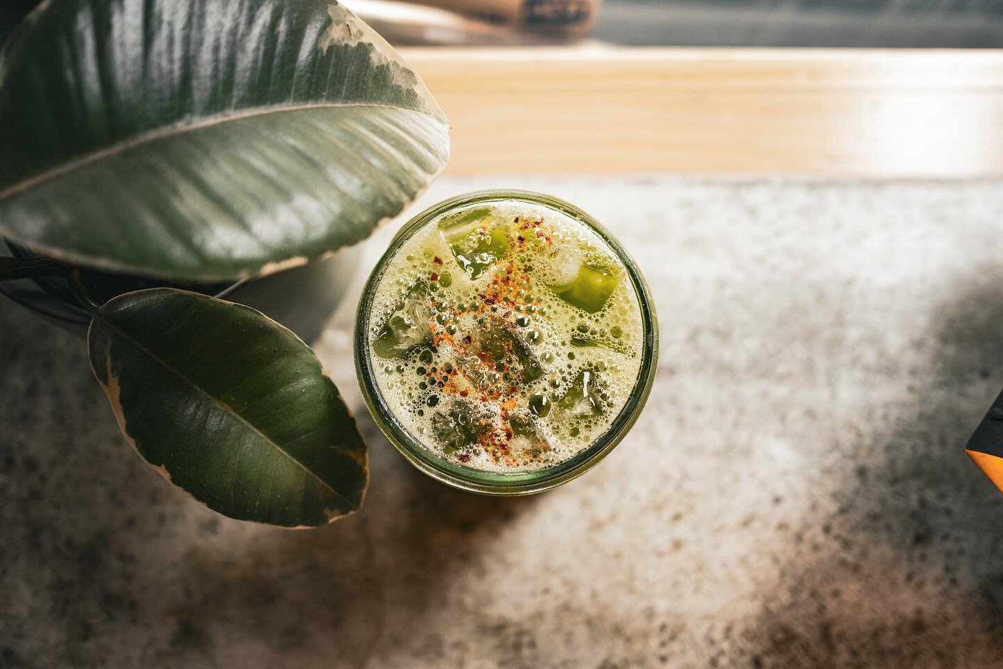 Did you know that we have a legit full coffee shop inside our space?? We&rsquo;re the luckiest because we get to drink tajin matchas with @cornercoffeempls whenever we want! Be like us- swing by Monday thru Friday from 7am to 3pm or Saturday from 8-3