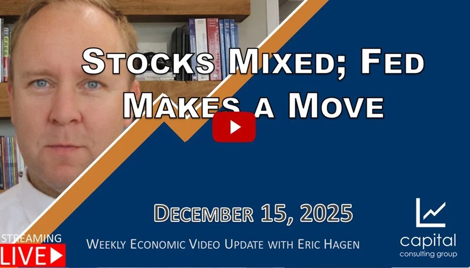 WEEKLY UPDATE: Stocks Mixed; Fed Makes a Move