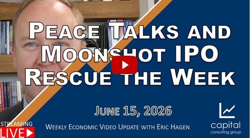 WEEKLY UPDATE: Peace Talks and Moonshot IPO Rescue the Week