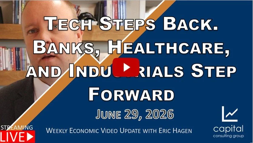 WEEKLY UPDATE: Tech Steps Back. Banks, Healthcare, and Industrials Step Forward