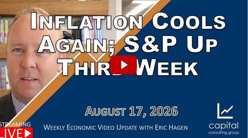 WEEKLY UPDATE: Inflation Cools Again; S&amp;P Up Third Week