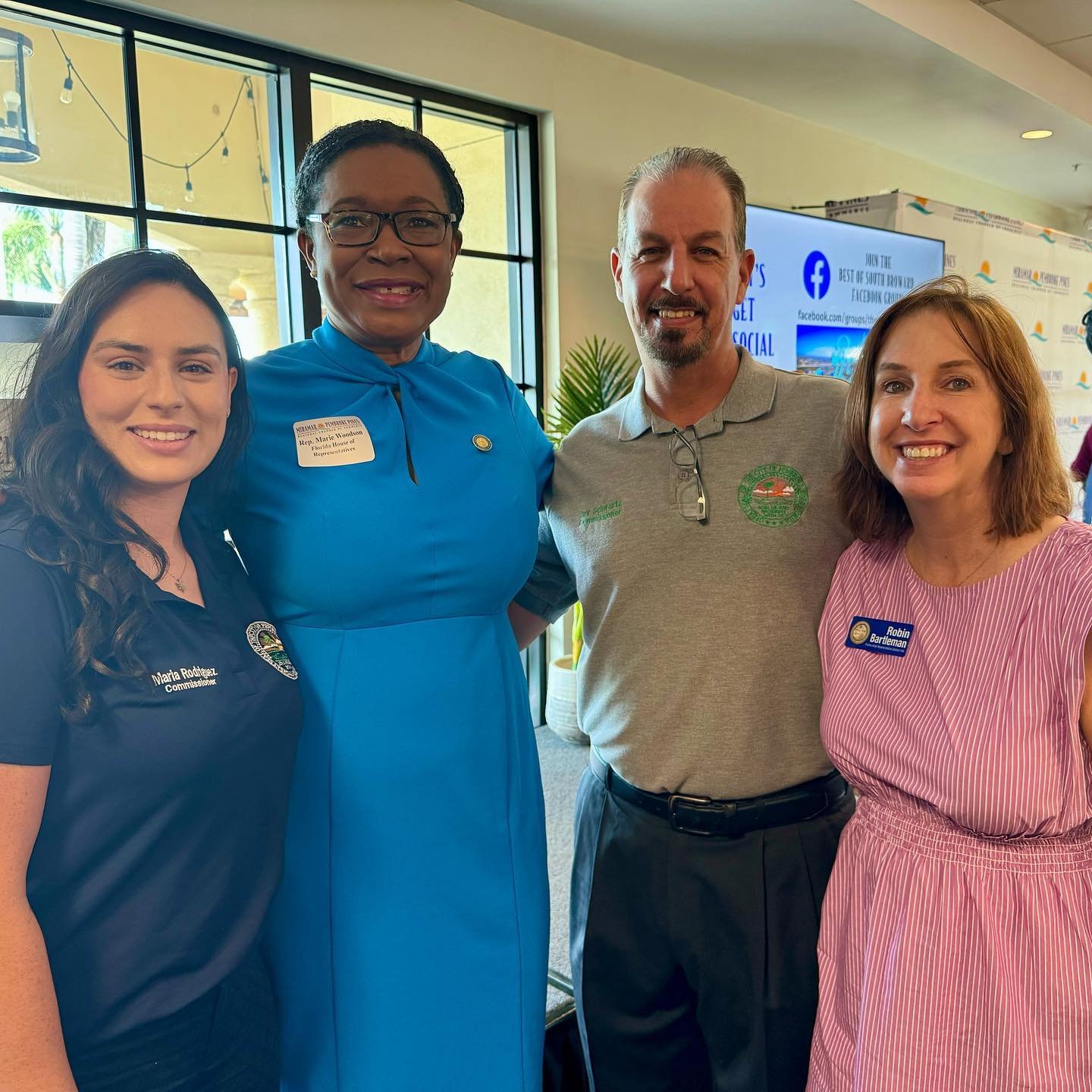 From AM to PM 🕝 Today we started the day out with a great @miramarpembrokepineschamber Breakfast and ended it with an informative Town Hall hosted by @mayor_angelocastillo

Next Town Hall Meeting: 

Thursday, May 16, 2024 at 6:30PM
PINES VILLAGE COM