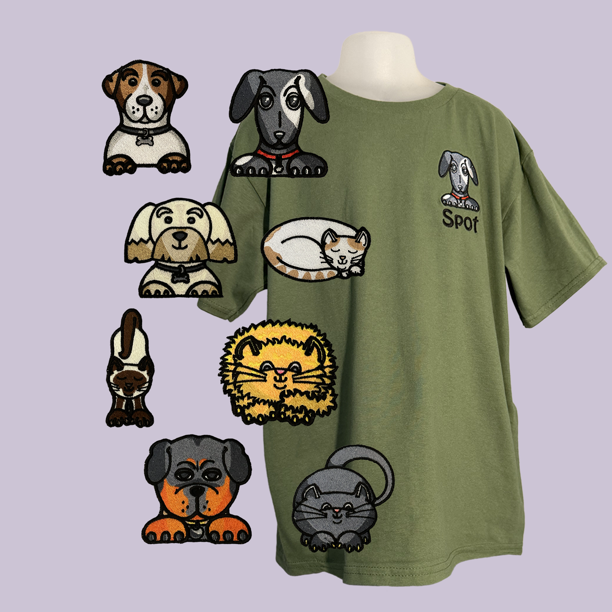 Kids Personalised Pet T-Shirt, Gift for kids.