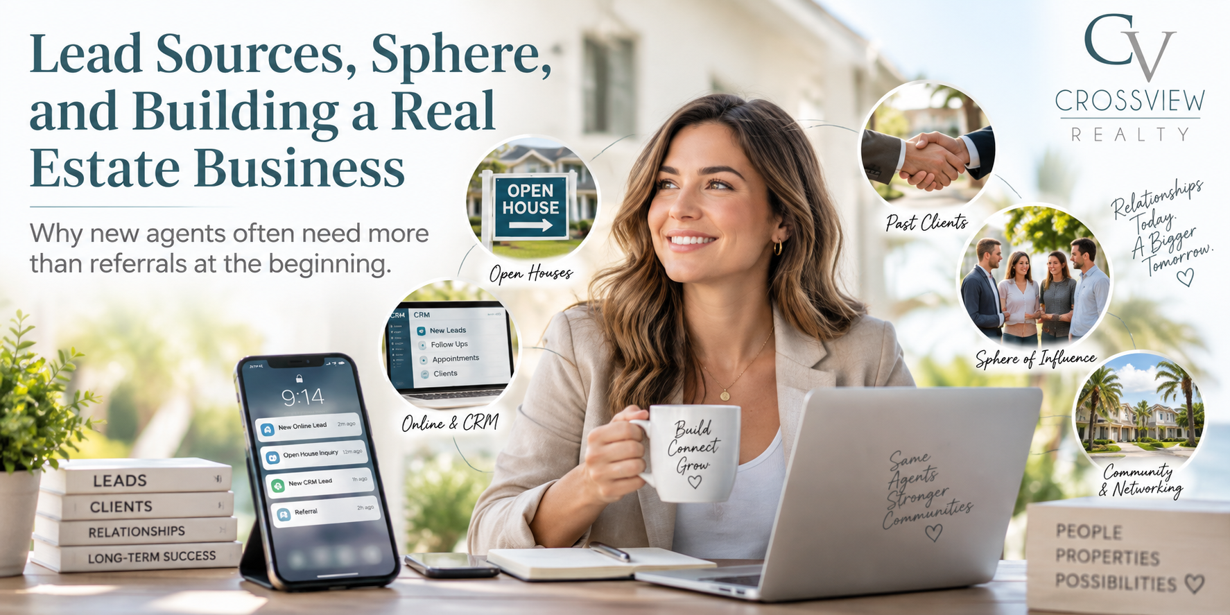 Real Estate Lead Sources for New Agents: Your Sphere Isn’t the Only Way to Build a Business