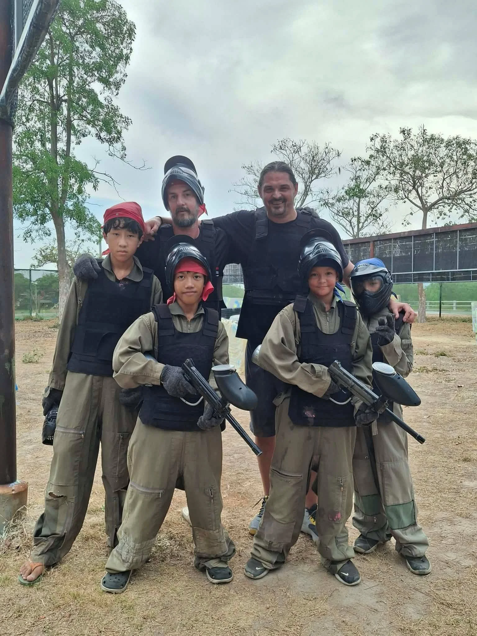 Paintball with the boys!  Doesn&rsquo;t get much better than that! Andrew Davis grateful to have a friend like you!
