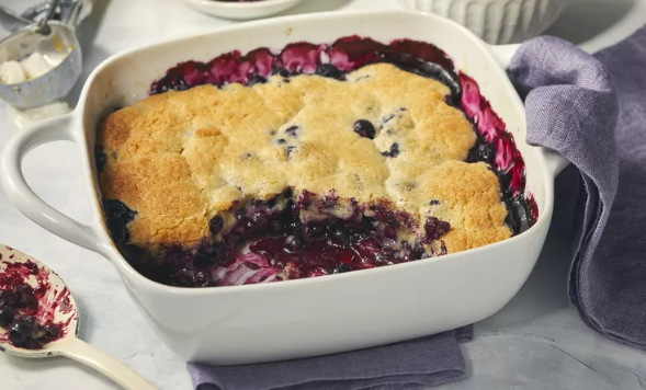 Allrecipes: The Secret Ingredient to the Best Blueberry Cobbler Is Already in Your Fridge