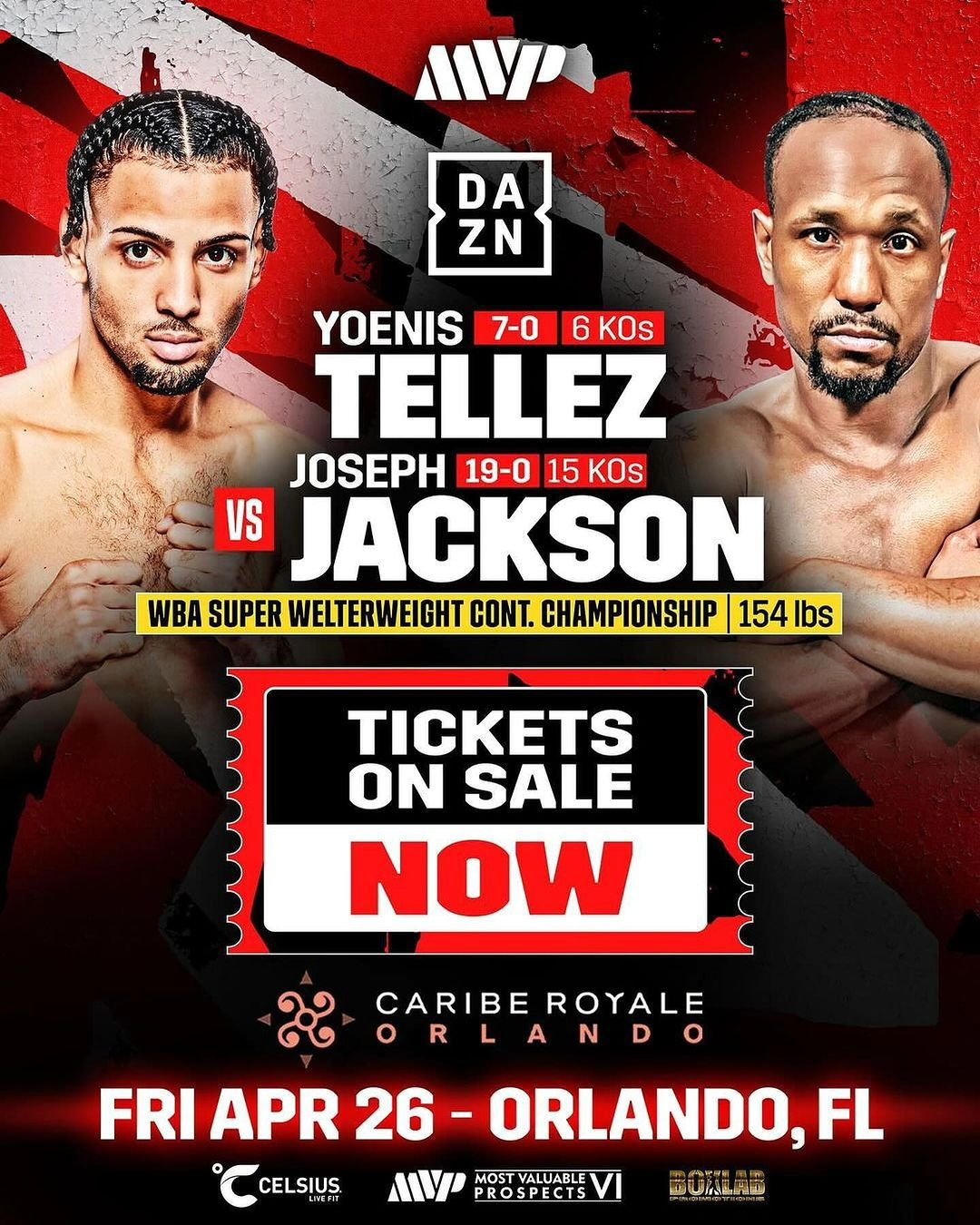 Posted @withregram &bull; @latinboxsports @mostvaluablepromotions 🎟️🚨
&bull;
@mostvaluablepromotions and @boxlab_promotions are excited to announce tickets are ON SALE for Most Valuable Prospects VI (link in profile)!

As our main event, Yoenis Tel