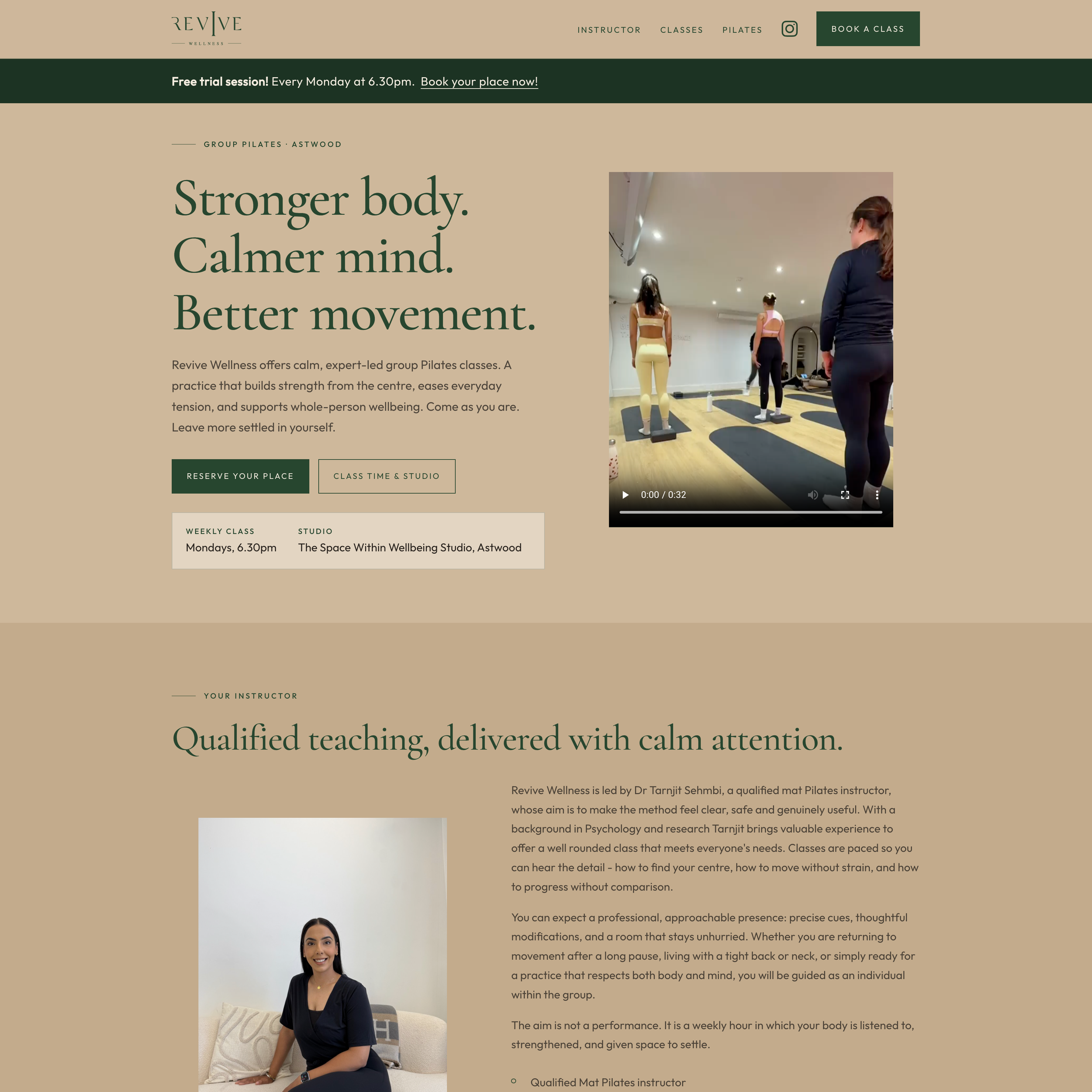 Revive Wellness Pilates
