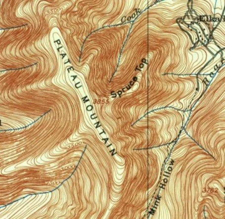 Plateau, Sugarloaf, (Twin & Indian Head) Mountains