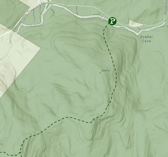 Mongaup-Hardenburgh Trail to Beaverkill Range — Catskill Mountain Club