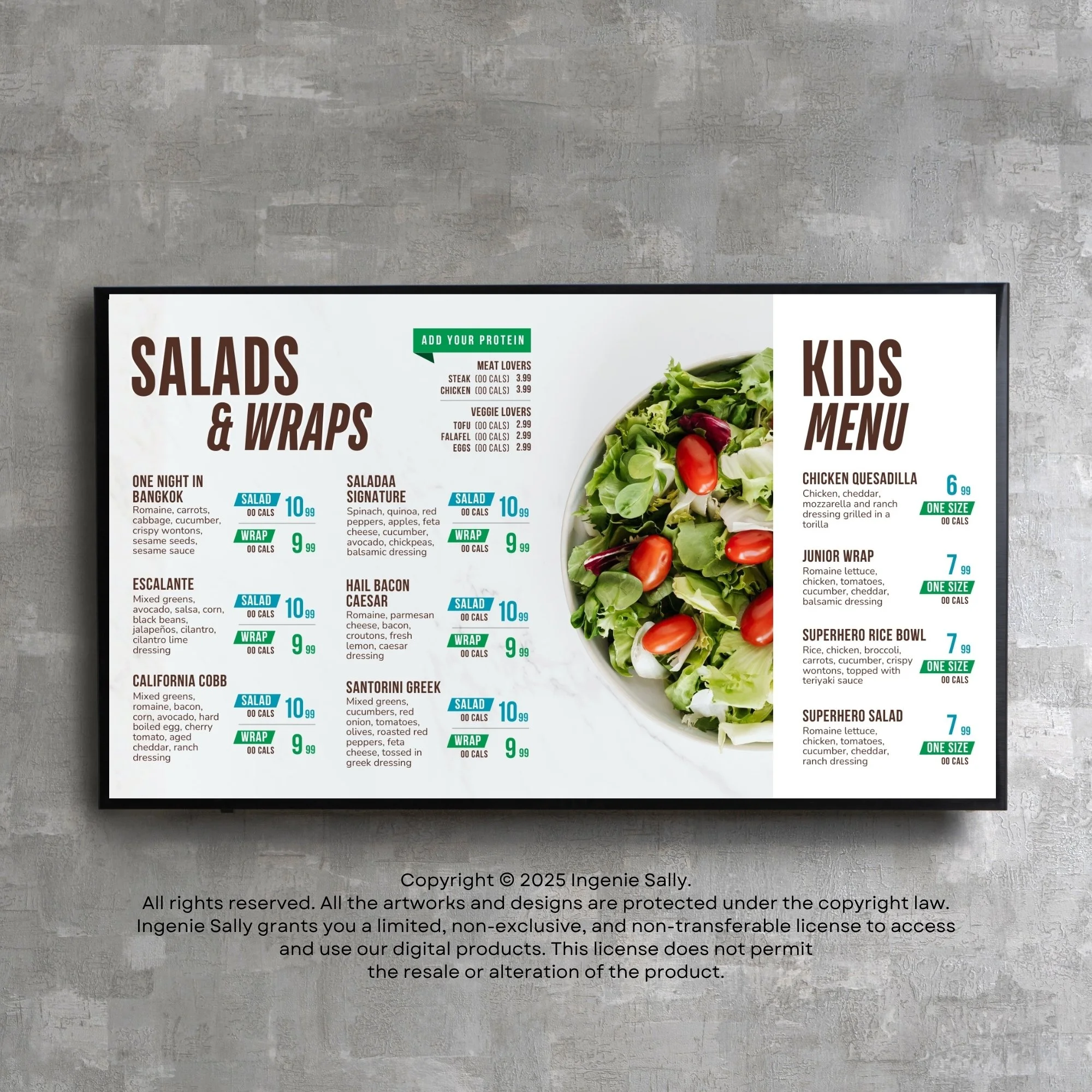 DIY Static TV Editable Digital Menu Board Screen Canva Template 4.jpg