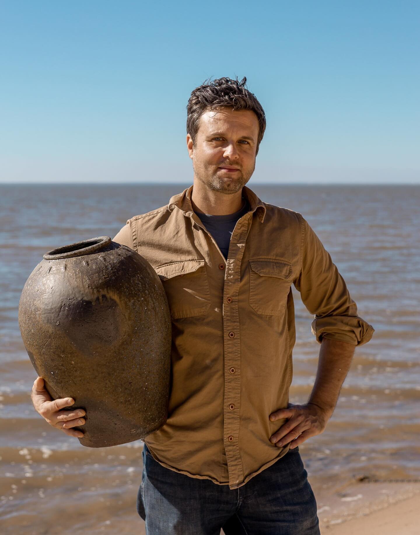 In February, I got to shoot for the @mobilebaykeeper magazine, Currents, a story about the forever talented and knowledgeable @zachsierkepottery and the natural clay deposits that are found along Mobile Bay. It was such an enjoyable and educational d