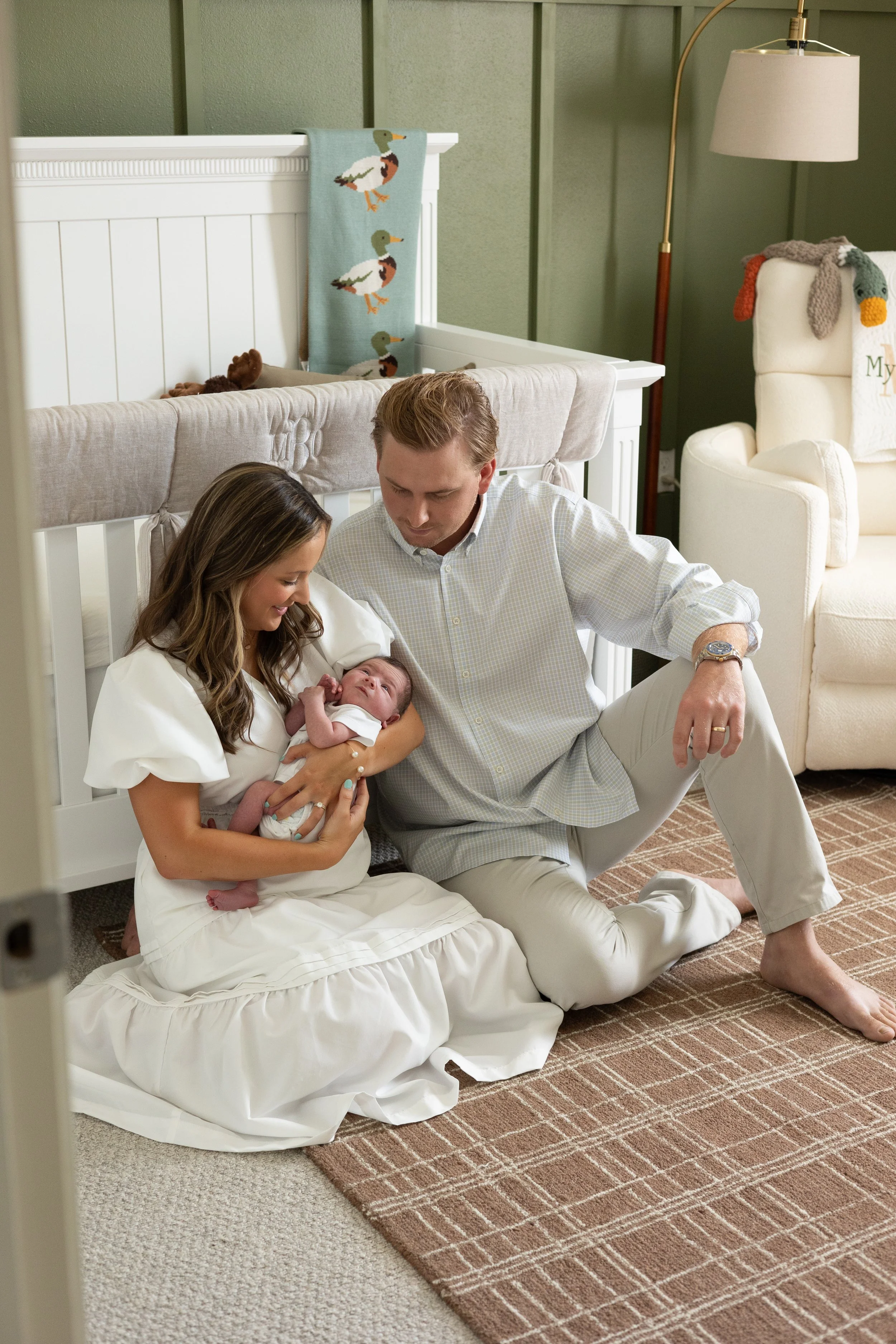 Baby Myles’ Lifestyle Newborn Session in Baton Rouge