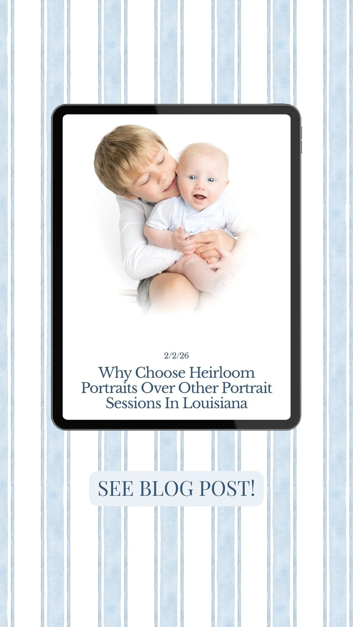 ✨ New on the blog ✨

I just shared a new post all about why so many families are choosing heirloom portraits and what makes these sessions so meaningful beyond digital images.

If you&rsquo;ve ever wondered what makes heirloom portraits different (an