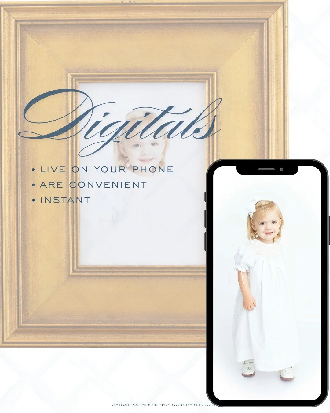 Digital images get stored.
Heirlooms get displayed.

Digital is convenient.
Heirlooms are intentional.

One is for now. One is forever.

If you&rsquo;ve ever said, &ldquo;I need to print these one day&hellip;&rdquo; this is your sign 🤍
Heirloom port