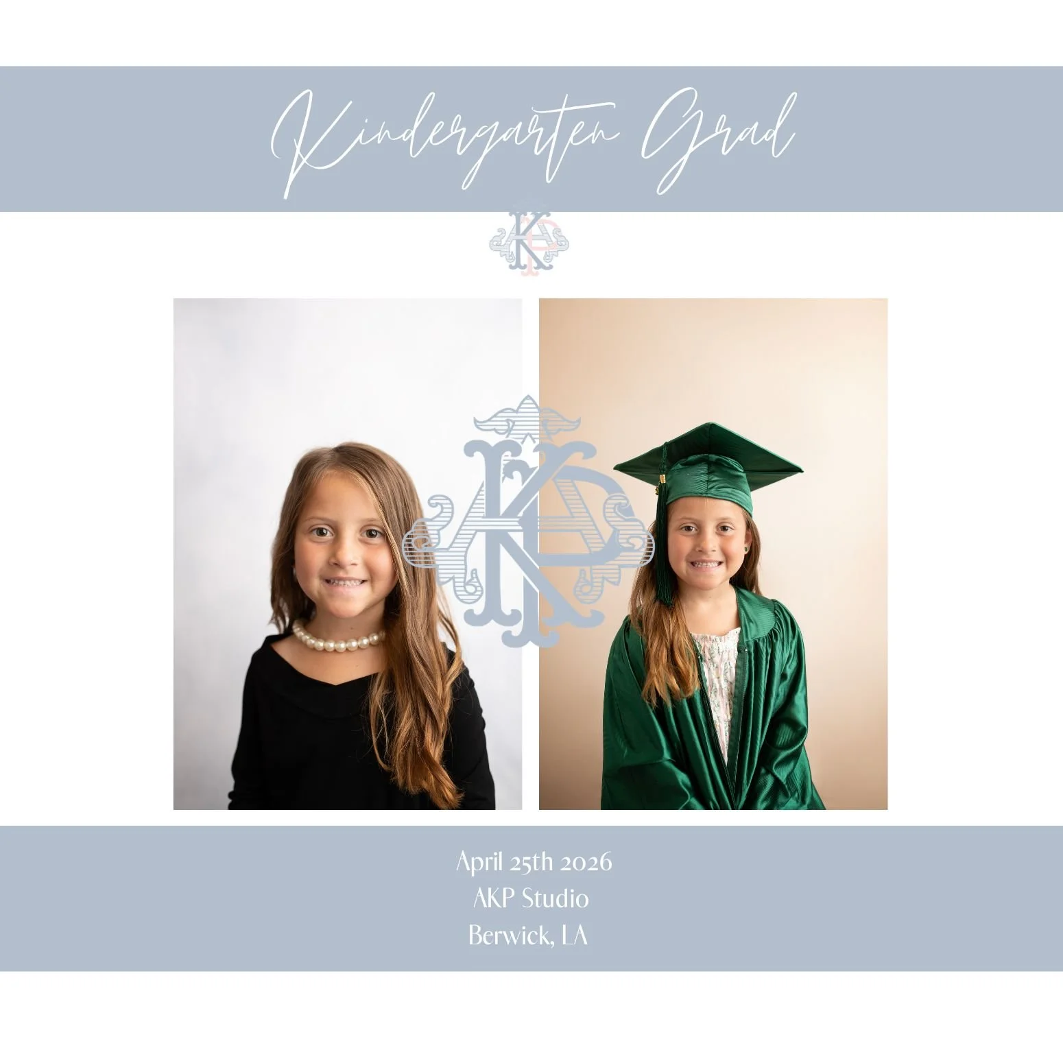 Kindergarten milestones deserve to be celebrated! 

Our Cap &amp; Gown portraits capture this special moment forever. Save the Date: April 25th!

Want to be the first to reserve your spot? Comment KCG below to be added to the waitlist! 💛

Learn more