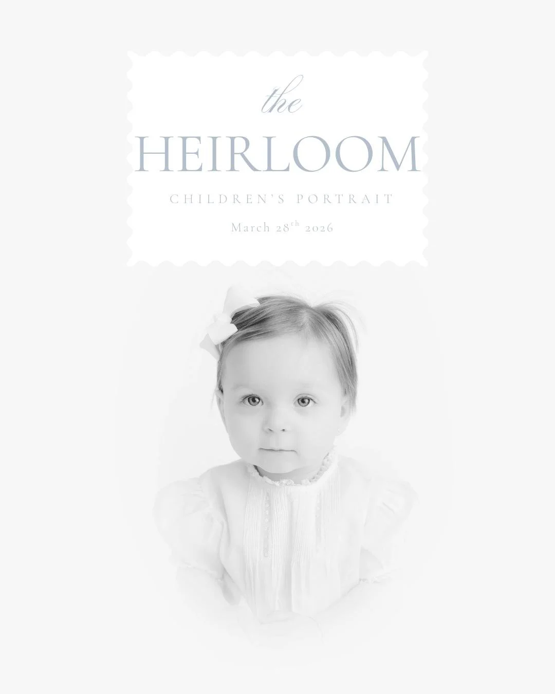 Can't make it to our pop-up March 7th? I'm hosting an Heirloom day at the studio March 28th! 
To get first dibs on booking, comment AKPH and I will send you the booking link before I start posting it!