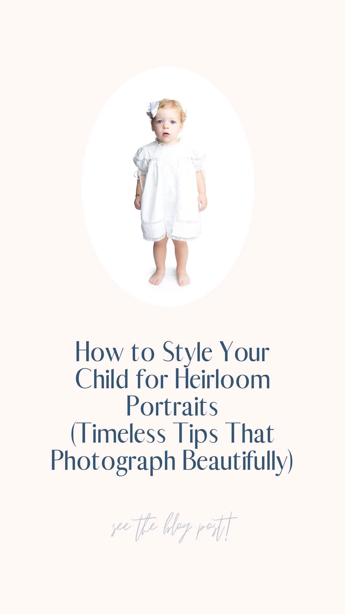 I just shared a new blog all about how to style your child for heirloom portraits &mdash; simple, timeless tips that photograph beautifully and let your child stay true to who they are 🤍
https://www.abigailkathleenphotographyllc.com/journal/how-to-s