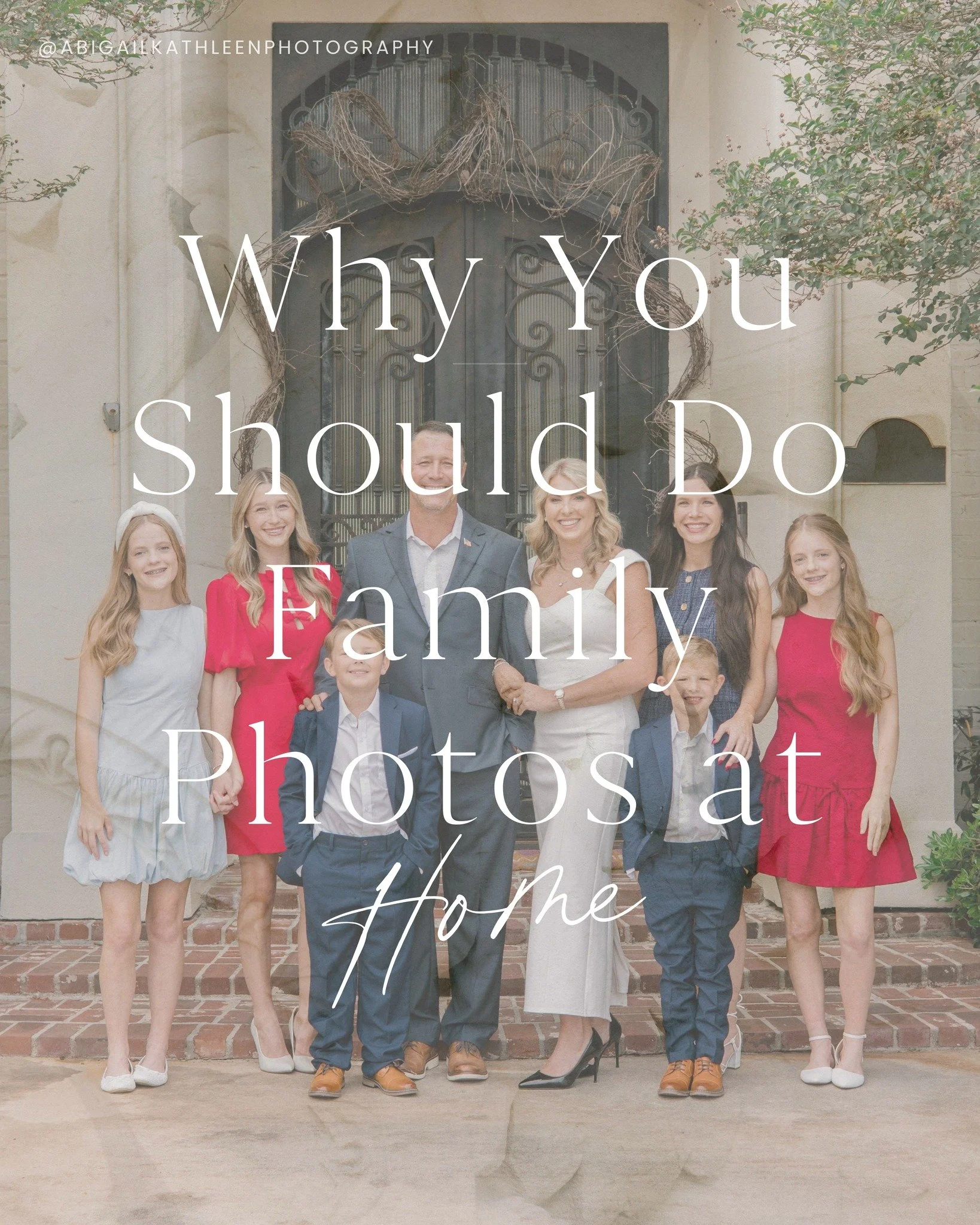 If you&rsquo;ve ever wondered whether family photos have to be done in a studio or outdoors&hellip; the answer is no. Some of the most meaningful images happen right at home. I just published a new blog breaking down why in-home family sessions are s