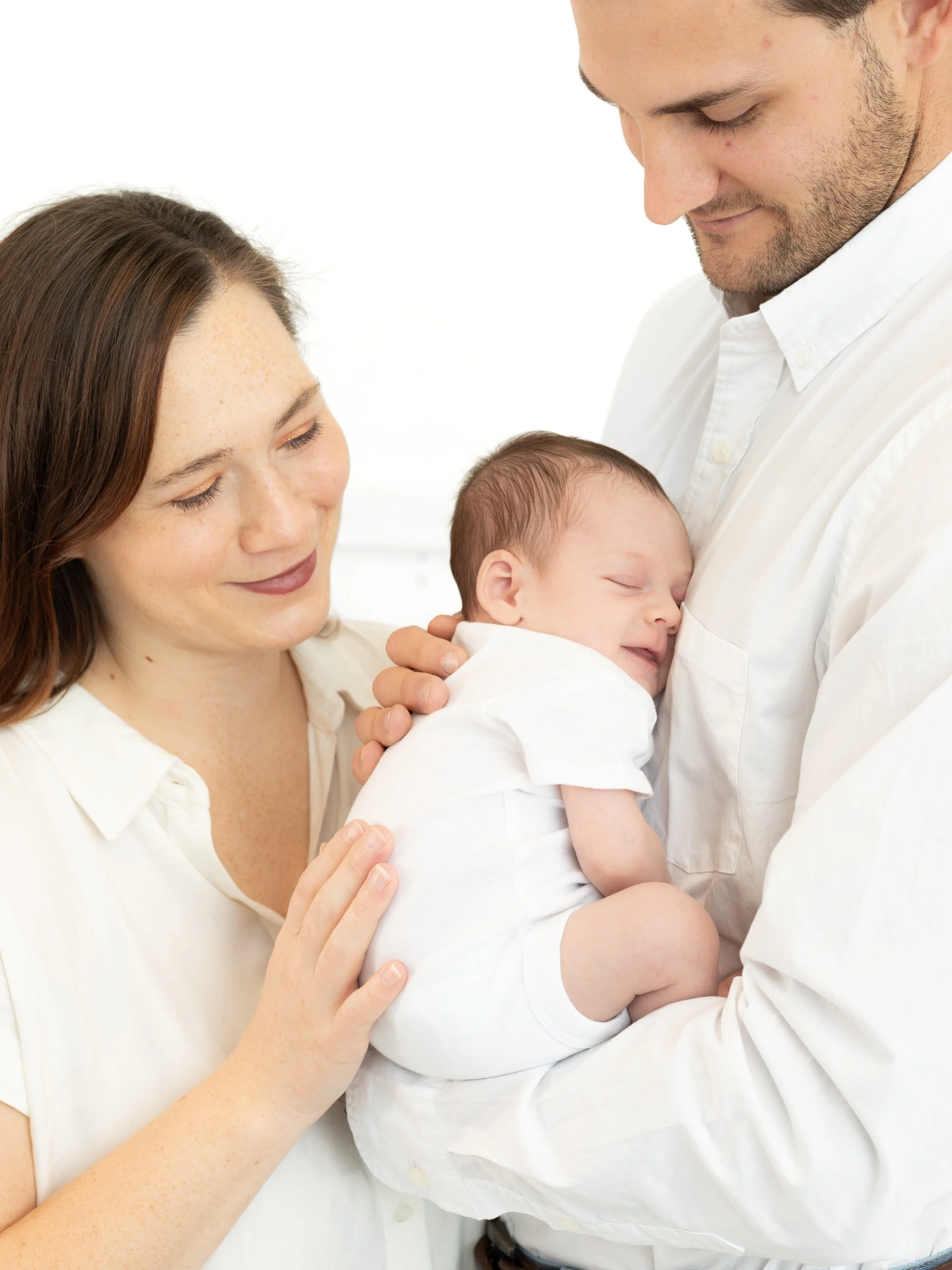family newborn photography session in morgan city louisiana