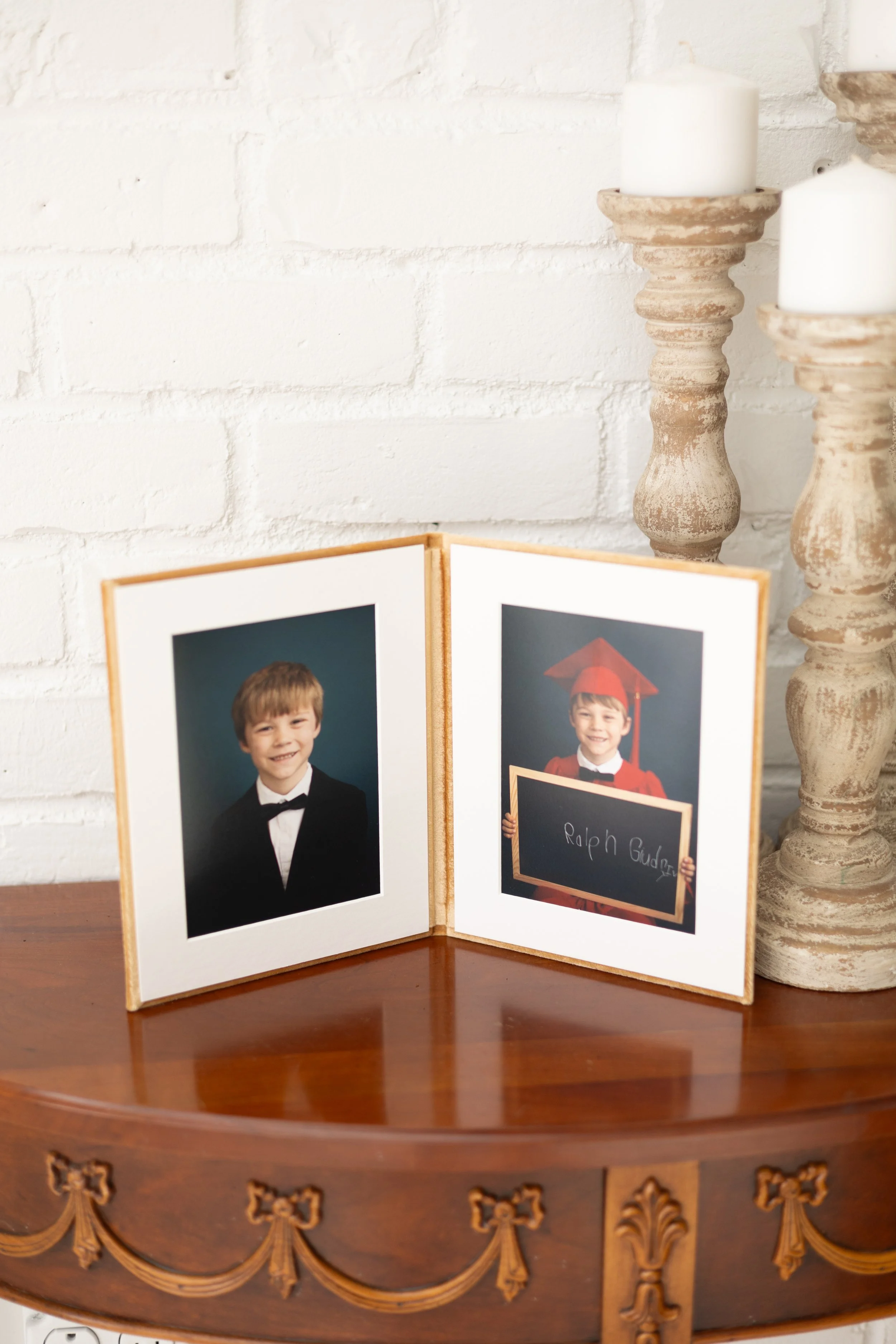 Kindergarten Cap & Gown print product