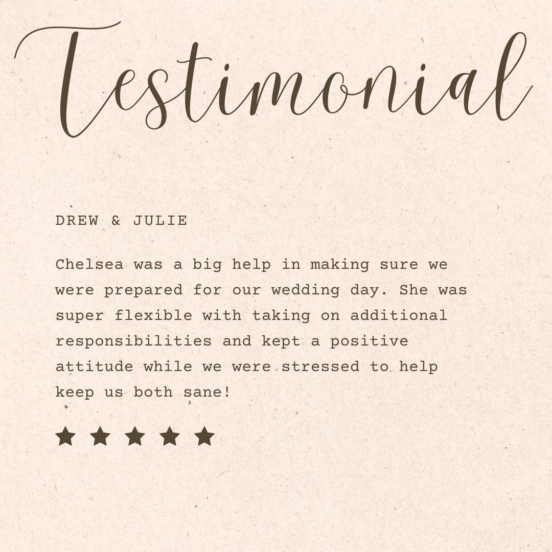 We're grateful for the kind words from our wonderful clients! Check out what they have to say about their experience with Home Town Events. Thank you for trusting us with your special moments! 🌟 #TestimonialTuesday #HappyClients