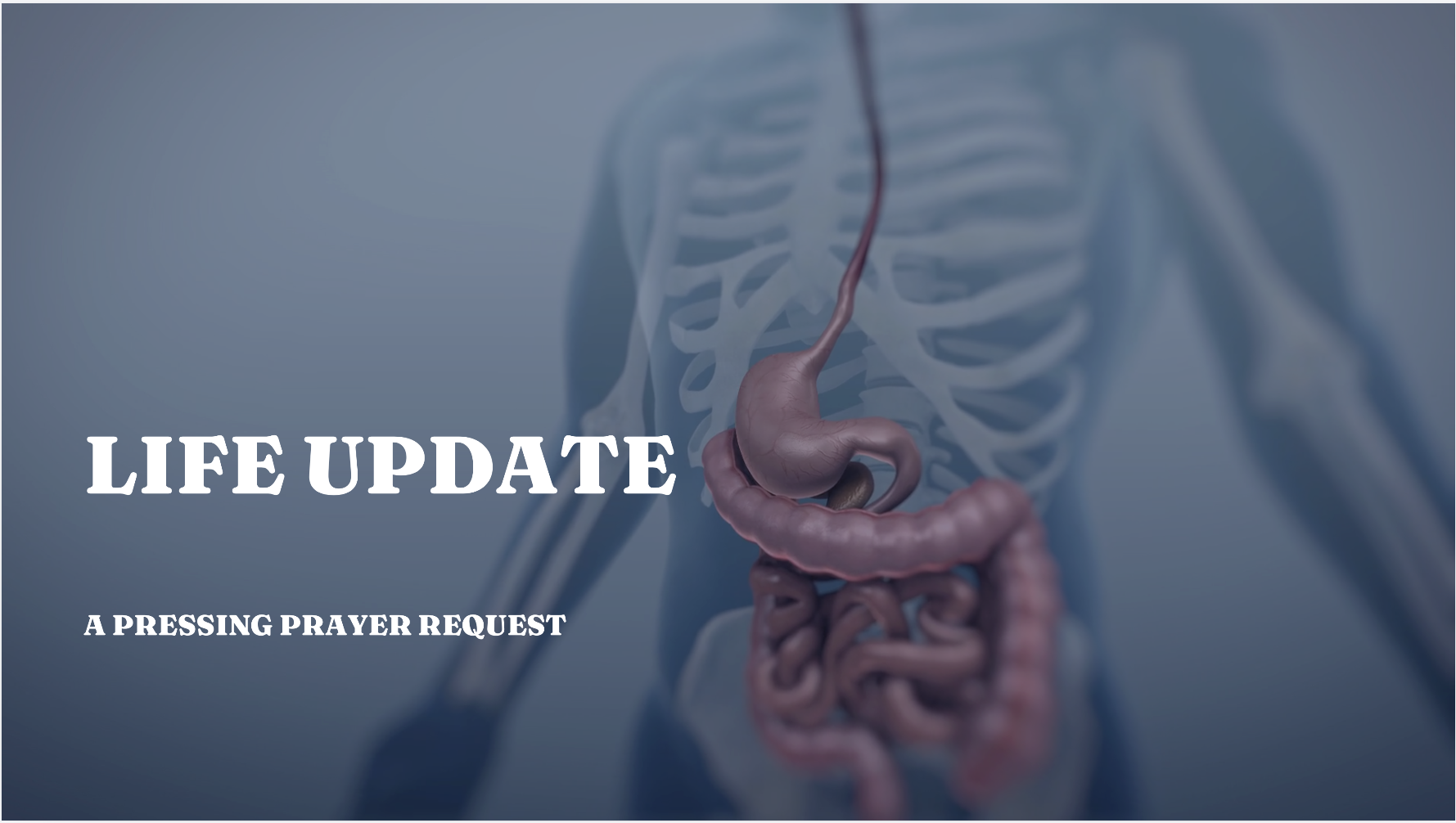 Life Update: A Pressing Prayer Request