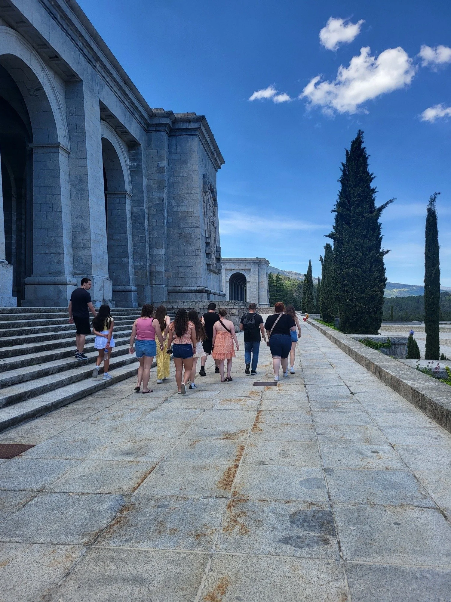 25 Spain Walking in the Valley of the Fallen.jpg