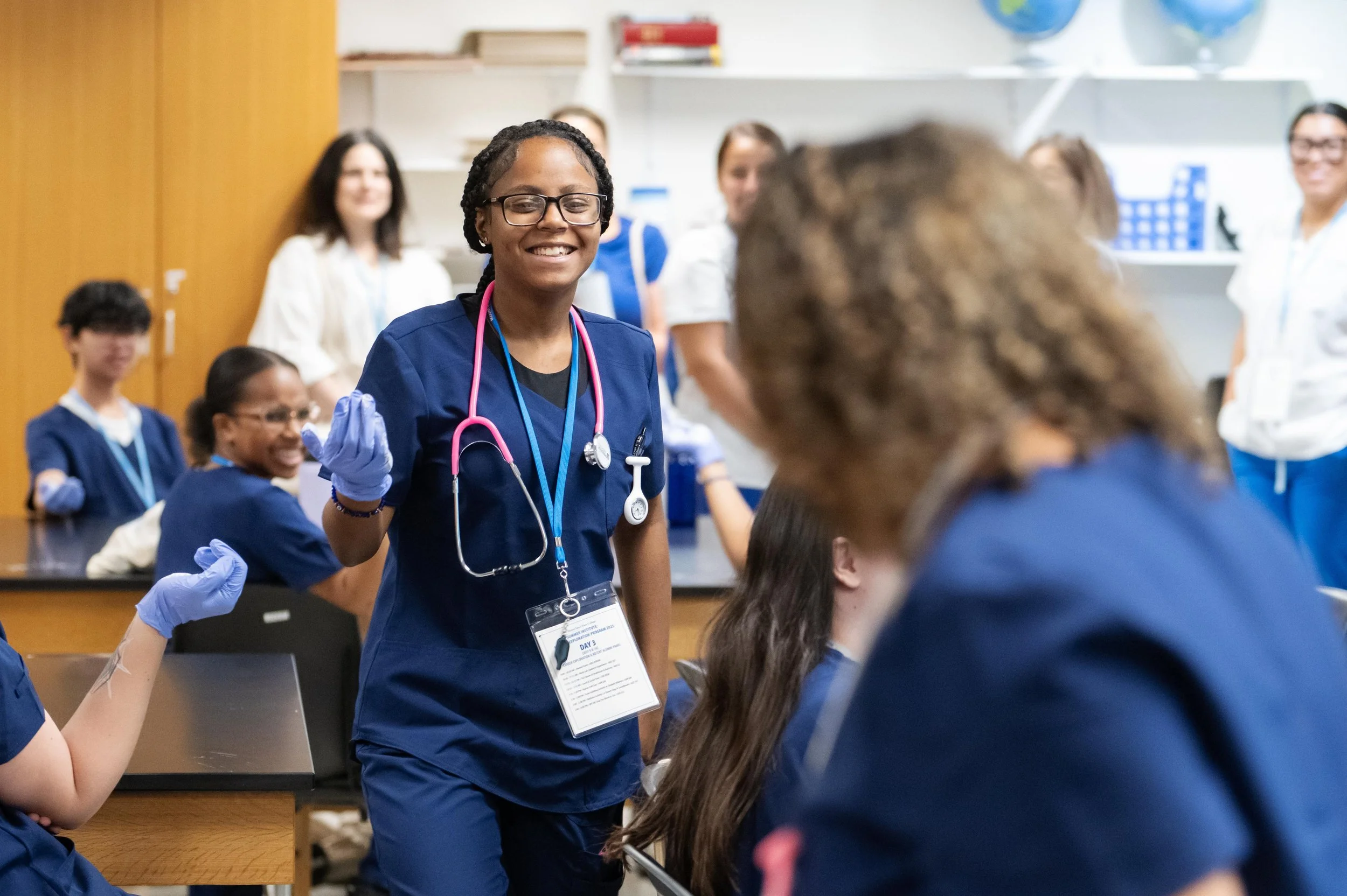 Future nurses take their first career steps at Mount workshop