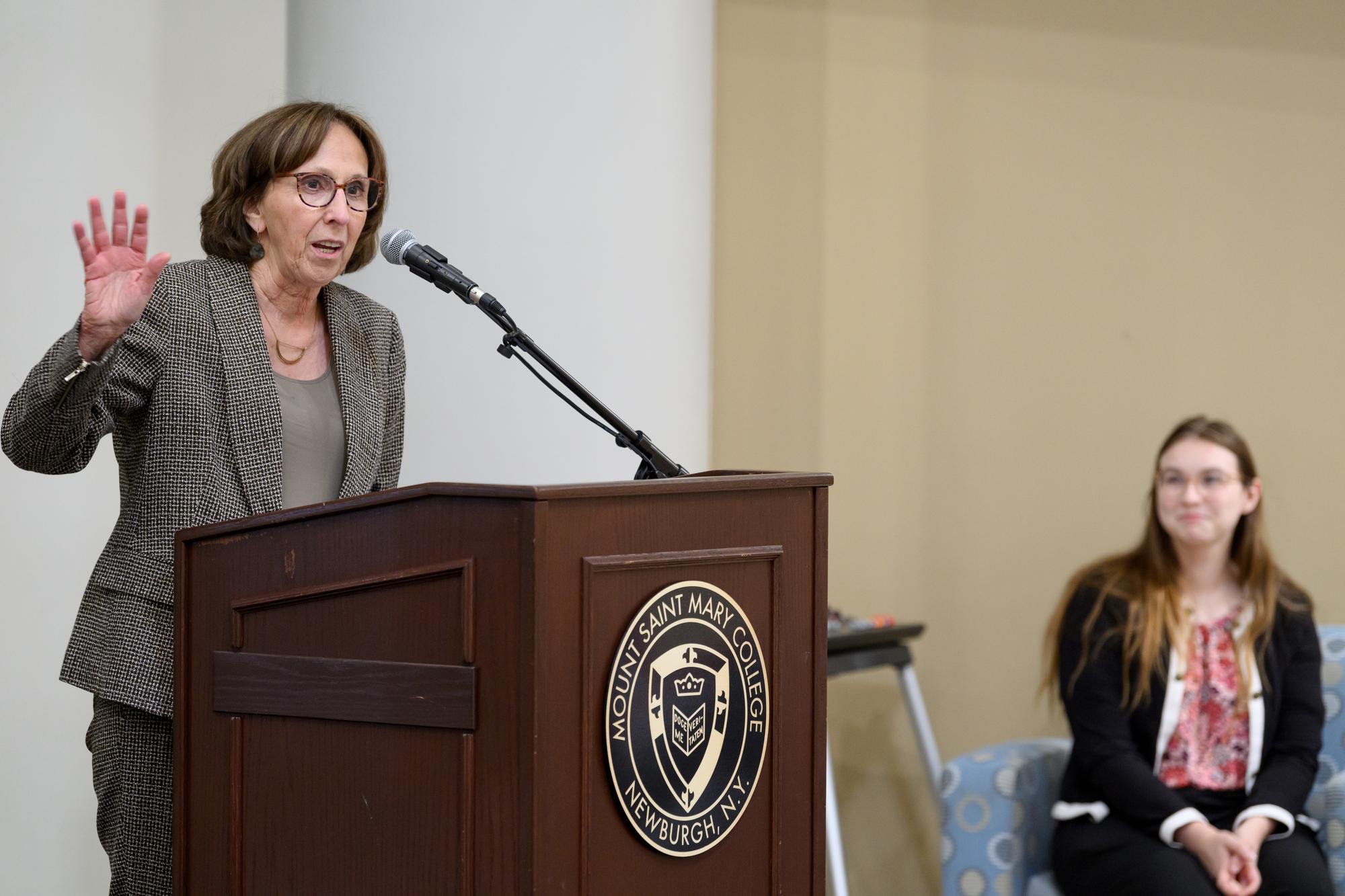   The Honorable Sandra B. Sciortino, Justice of the Supreme Court of the State of New York, Orange County, served as the keynote speaker of “The Triumphs and Obstacles Faced by Women in Law.”  