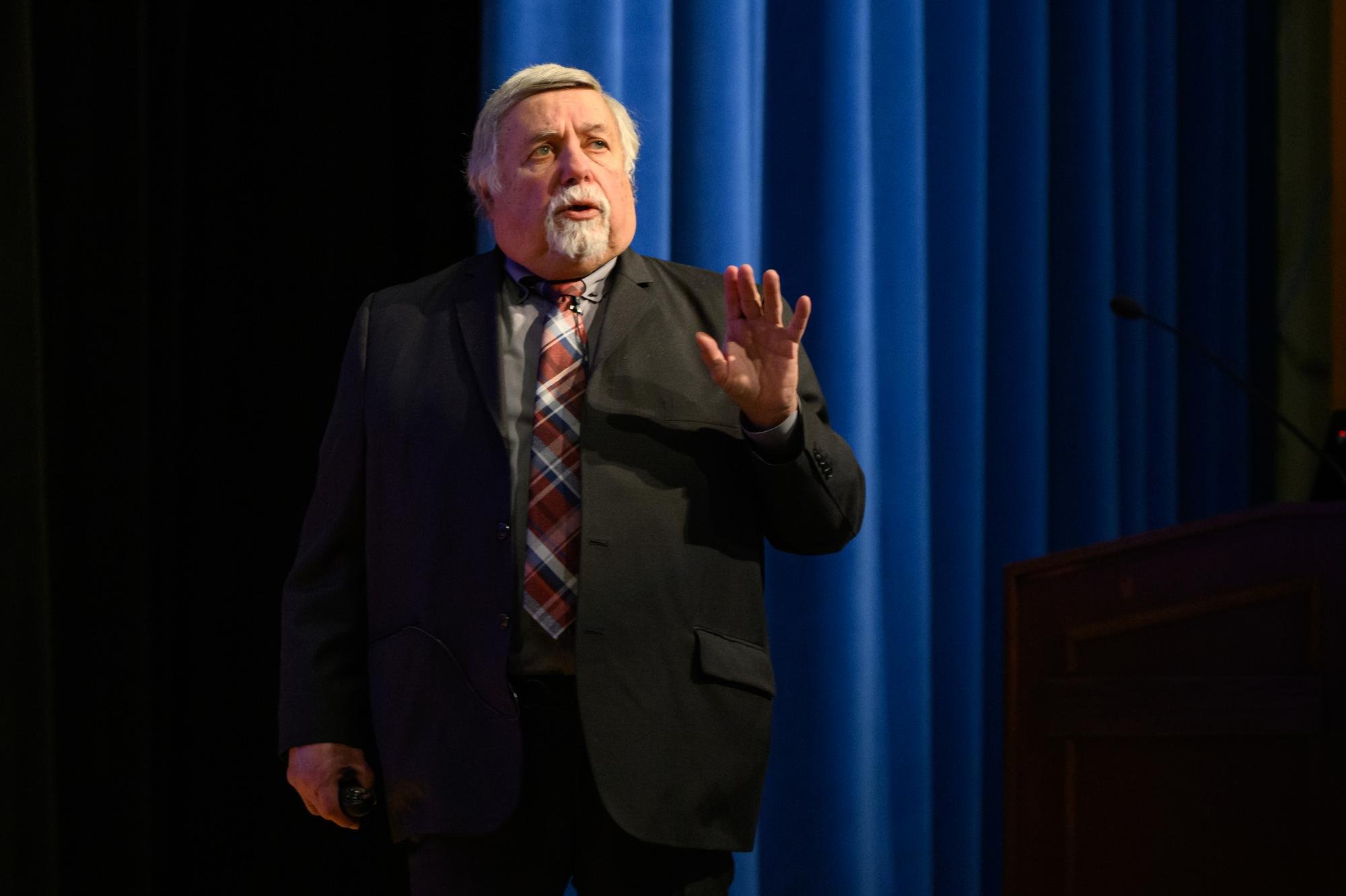   Dr. Kenneth Doka, a licensed mental health counselor and preeminent expert on grief, discussed modern theories on loss and grief in December at the Mount.  