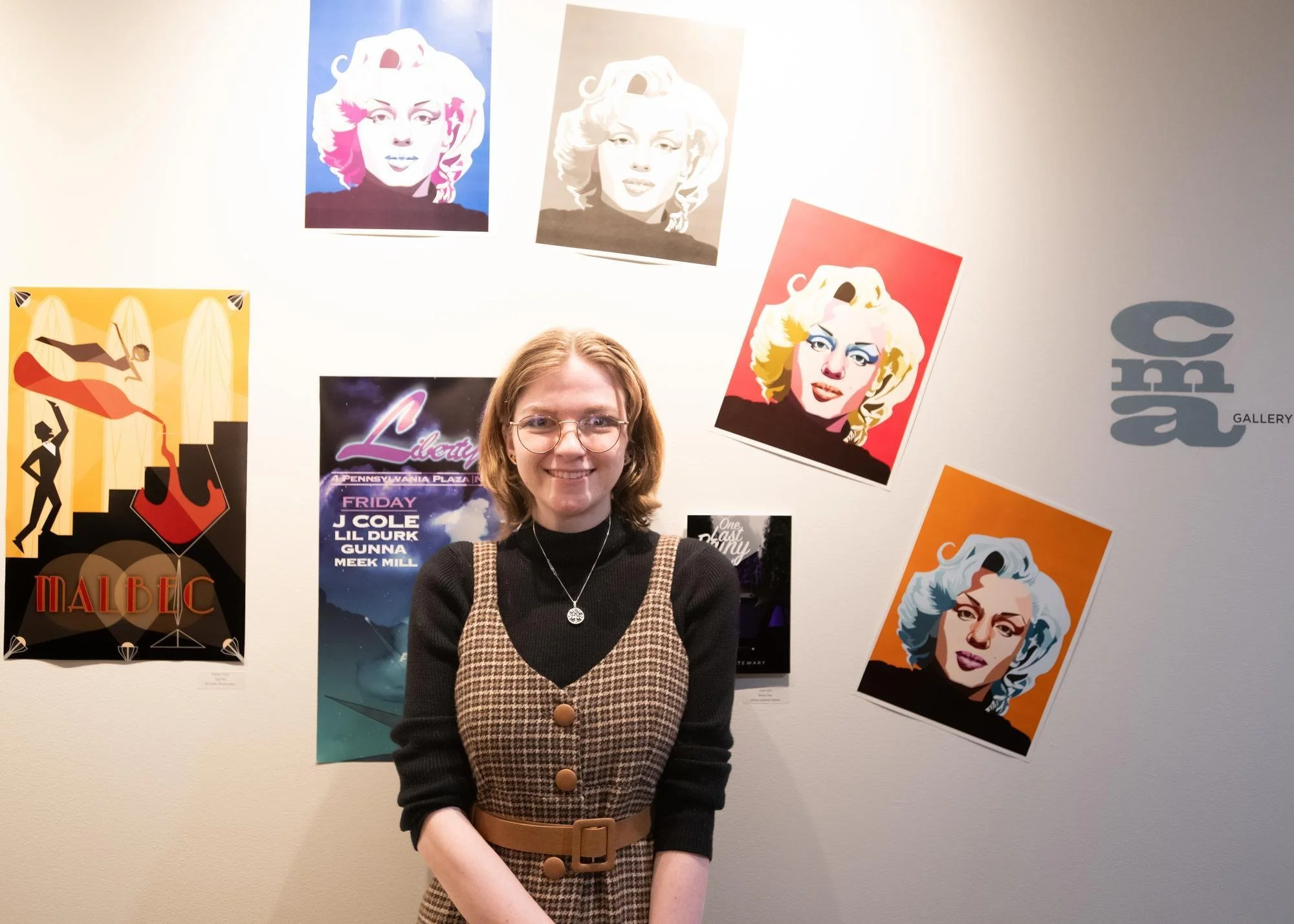 Grad illustrates creative success with graphic design, vintage inspiration