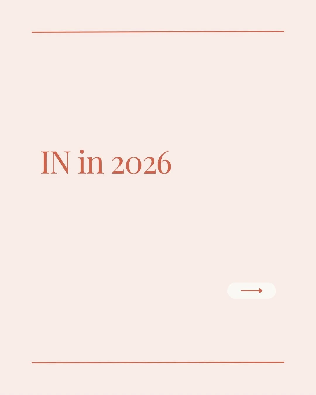 hello, 2026!! This time of year doesn&rsquo;t have to be the time that you change everything about yourself or try to totally rebrand, but it can be sooo refreshing to take stock &amp; set good intentions for this fresh start of a year. Cheers!
